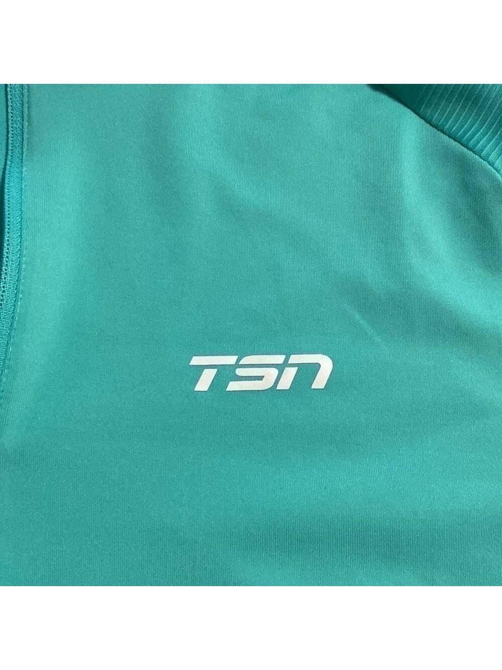 QUARTER-ZIP mock neck polo shirt turquoise FIFA world cup quatar 2022 - Picture 7 of 15